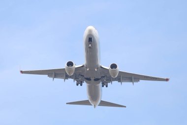 Istanbul, Türkiye - 10 Mart 2018: Türk Hava Yolları Boeing 737-9f2er (Cn 40973) Istanbul Atatürk havaalanından alır. Senin 328 filo büyüklüğü ve 302 hedefleri Türkiye'nin bayrak taşıyıcı