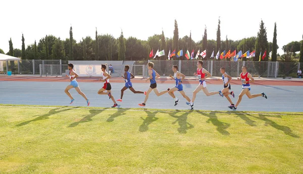 Istanbul Turquia Junho 2018 Atletas Que Disputam Campeonatos Atletismo Dos — Fotografia de Stock