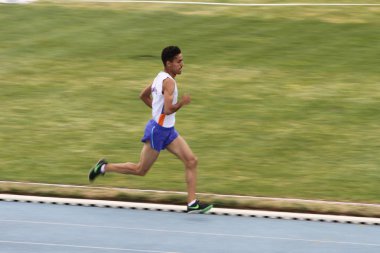 Istanbul, Türkiye - Haziran 10, 2018:73. Tanımsız atlet cezmi veya Kupası sırasında çalışan
