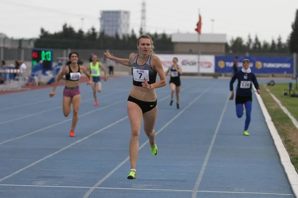 Istanbul Turecko Červen 2018 Sportovci Během Cezmi Nebo Pohár — Stock fotografie