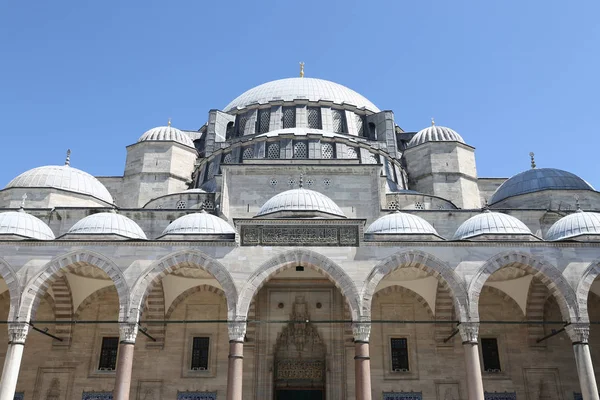Мечеть Сулеймание Фатихе Стамбул Турция — стоковое фото