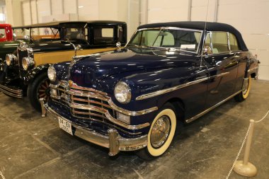 Istanbul, Türkiye - 01 Temmuz 2018: A Classic Otomatik görüntü Istanbul Klasik Otomobil Festivali