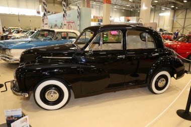 Istanbul, Türkiye - 01 Temmuz 2018: A Classic Otomatik görüntü Istanbul Klasik Otomobil Festivali