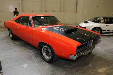 Istanbul, Türkiye - 01 Temmuz 2018: A Classic Otomatik görüntü Istanbul Klasik Otomobil Festivali