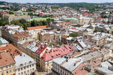 Hava kenti Lviv Ukrayna