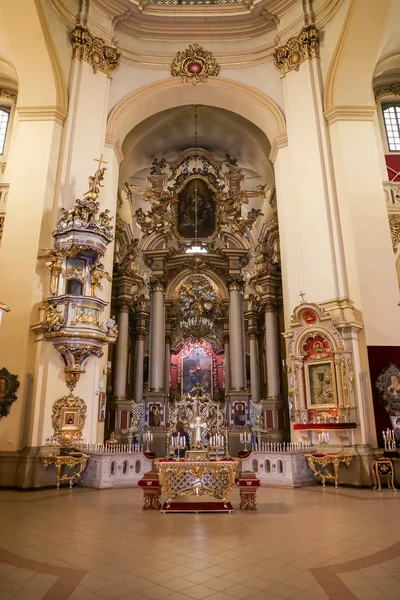 Lviv Ukraine Juli 2018 Innenraum Der Kathedrale Von Georges Lviv — Stockfoto