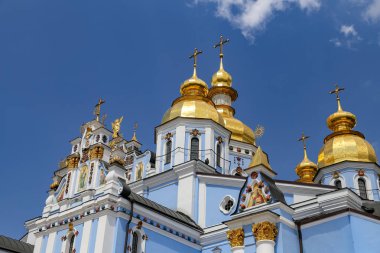 Kiev City, Ukrayna 'daki Aziz Michaels Altın Kubbe Manastırı