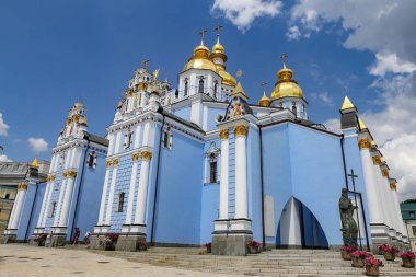Kiev City, Ukrayna 'daki Aziz Michaels Altın Kubbe Manastırı