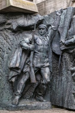 Kiev City, Ukrayna 'daki eski Askeri Anıt