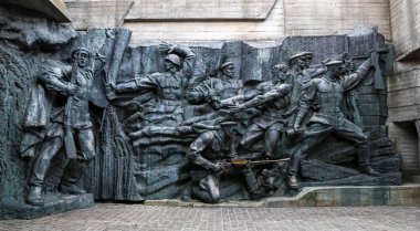 Kiev City, Ukrayna 'daki eski Askeri Anıt