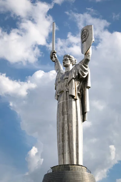 Moderlandet Monument Rodina Mat Kiev City Ukraina — Stockfoto