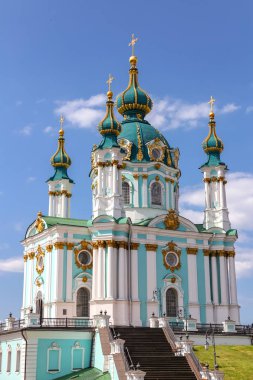 Kiev City, Ukrayna 'daki Aziz Andrews Kilisesi