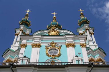 Kiev City, Ukrayna 'daki Aziz Andrews Kilisesi