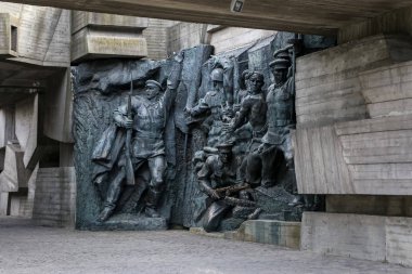 Kiev City, Ukrayna 'daki eski Askeri Anıt
