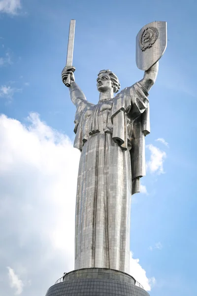 Moderlandet Monument Rodina Mat Kiev City Ukraina — Stockfoto