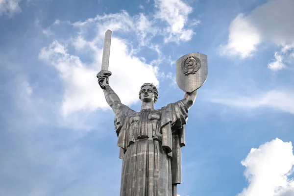Motherland Monument Rodina Mat Kiev Stad Oekraïne — Stockfoto