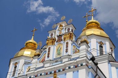 Kiev City, Ukrayna 'daki Aziz Michaels Altın Kubbe Manastırı