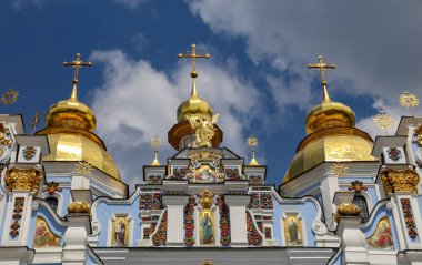 Kiev City, Ukrayna 'daki Aziz Michaels Altın Kubbe Manastırı