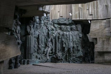 Kiev City, Ukrayna 'daki eski Askeri Anıt