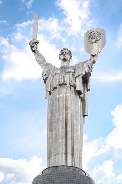 Moderlandet Monument Rodina Mat Kiev City Ukraina — Stockfoto