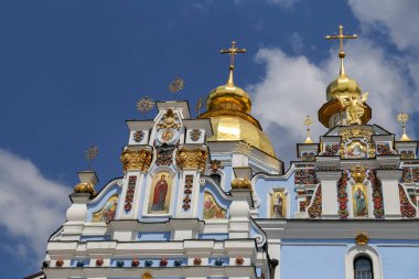 Kiev City, Ukrayna 'daki Aziz Michaels Altın Kubbe Manastırı