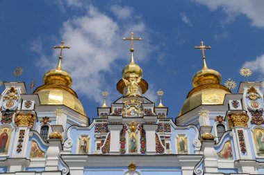 Kiev City, Ukrayna 'daki Aziz Michaels Altın Kubbe Manastırı