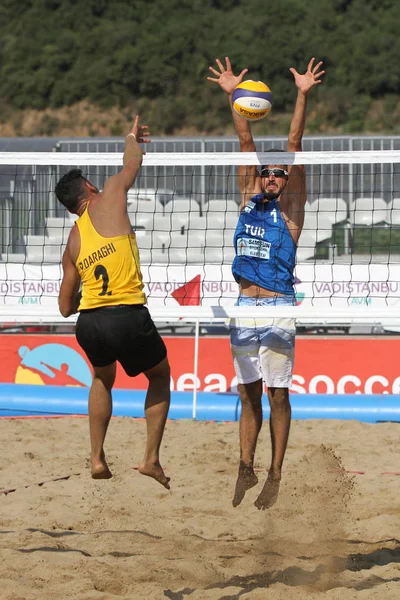 Istanbul Turquie Août 2018 Les Participants Pro Beach Tour Istanbul — Photo