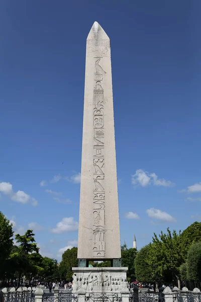 Obelisco Teodosio Ciudad Estambul Turquía — Foto de Stock