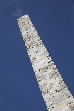 Sultanahmet Meydanı 'nda Obelisk Duvarı, İstanbul Şehri, Türkiye