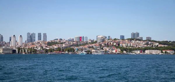 Босфорский Пролив Район Бешикташ Стамбуле Турция — стоковое фото