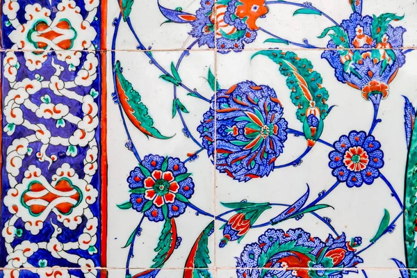 Turkish Blue Tiles Istanbul City Turkey — Stock Photo, Image