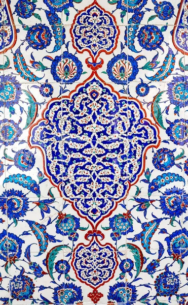 Azulejos Azules Turcos Ciudad Estambul Turquía — Foto de Stock