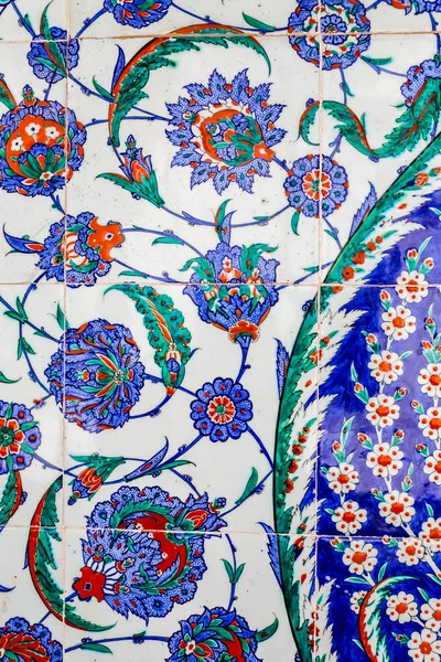 Turkish Blue Tiles Istanbul City Turkey — Stock Photo, Image