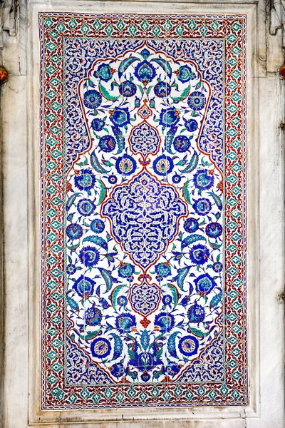 Turkish Blue Tiles Istanbul City Turkey — Stock Photo, Image