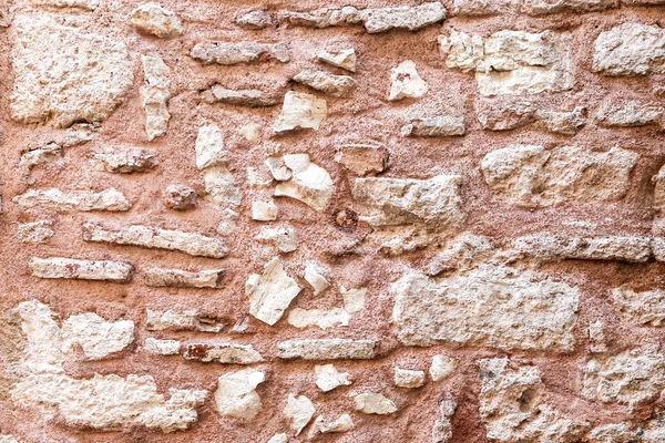 Ένα Παλιό Τείχος Φόντο Τούβλα — Φωτογραφία Αρχείου