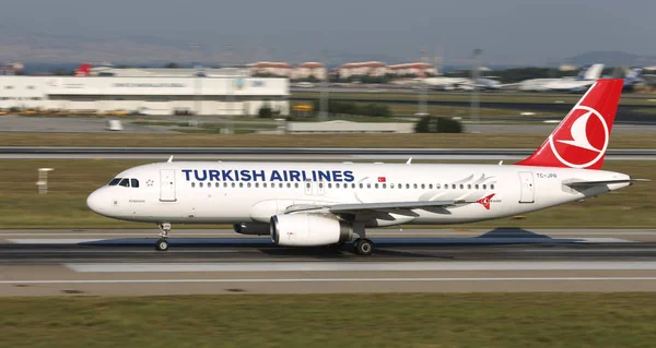 Istanbul Turquie Août 2018 Airbus A320 232 3654 Turkish Airlines — Photo