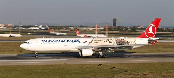 Стамбул Турция Августа 2018 Года Airbus A330 303 1620 Авиакомпании — стоковое фото