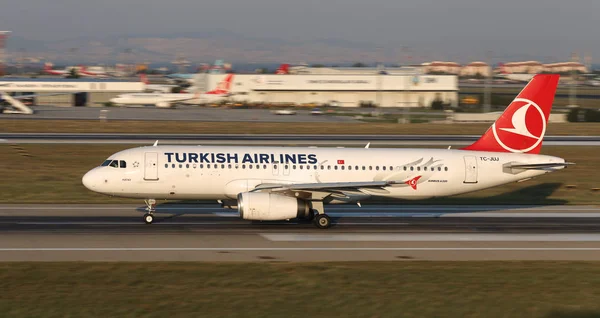 Istanbul Turecko Srpna 2018 Turkish Airlines Airbus A320 232 2522 — Stock fotografie