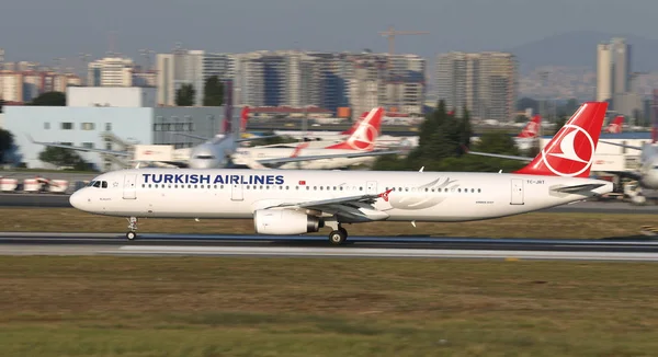 Istanbul Turecko Srpna 2018 Turkish Airlines Airbus A321 231 4779 — Stock fotografie