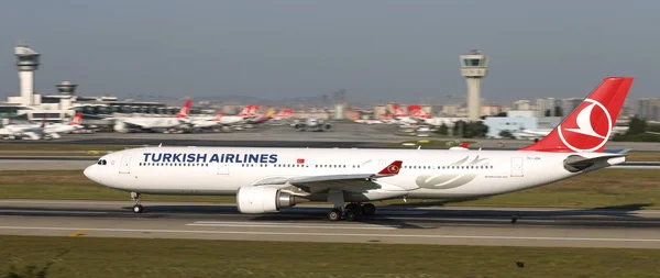 Istanbul Turchia Agosto 2018 Turkish Airlines Airbus A330 303 1622 — Foto Stock