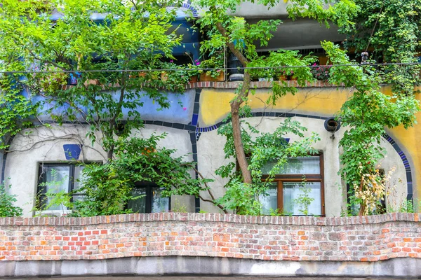 Hundertwasserhaus Landstrabe District Vienna City Austria —  Fotos de Stock