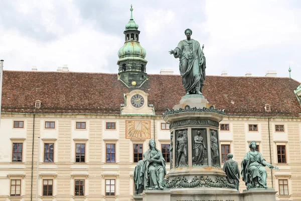 Statue Hofburg Palace Vienna City Austria — Stock Photo, Image