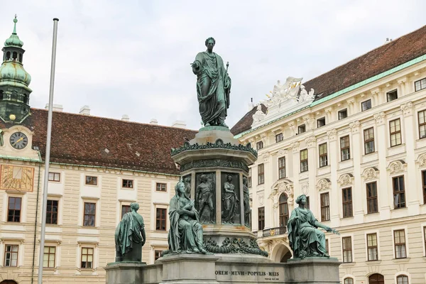 Statue Hofburg Palace Vienna City Austria — Stock Photo, Image