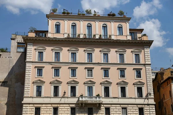 Budynek Piazza Della Rotonda Miasto Rzym Włochy — Zdjęcie stockowe