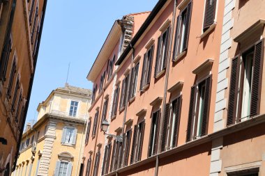 Cephe bir binanın Roma şehir, İtalya