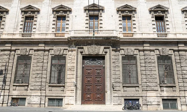 Facade Building Rome City Italy — Stock Photo, Image