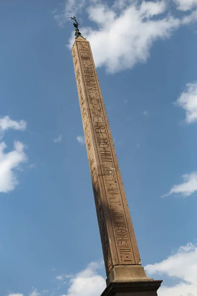 Egyptian Obelisk Piazza Navona Rome City Italy — Stock Photo, Image