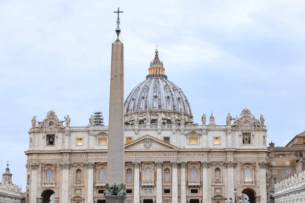 Peters Basilikan Vatikanstaten Rom City Italien — Stockfoto