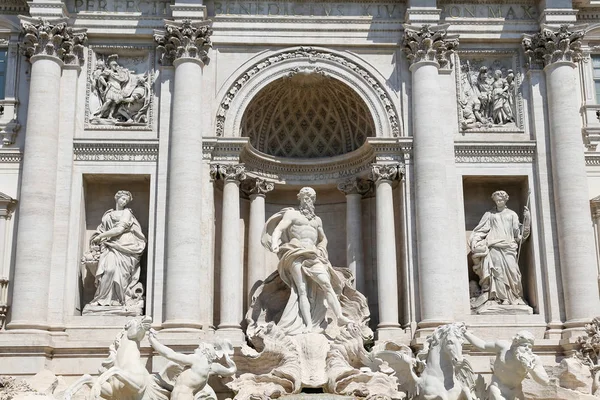 Trevi Fountain Fontana Trevi Rome City Italy — Stock Photo, Image