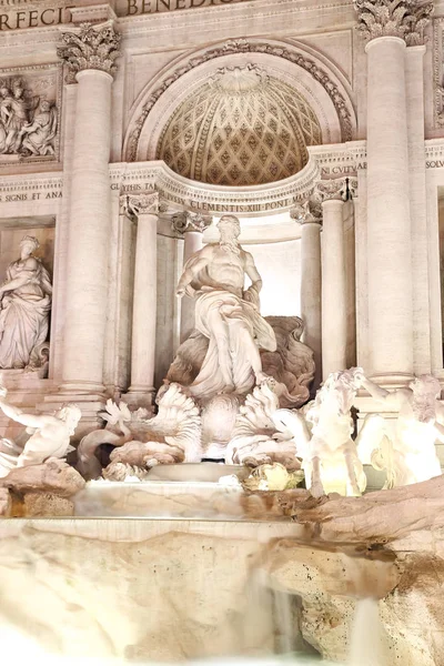 Trevi Brunnen Fontana Trevi Der Stadt Rom Italien — Stockfoto
